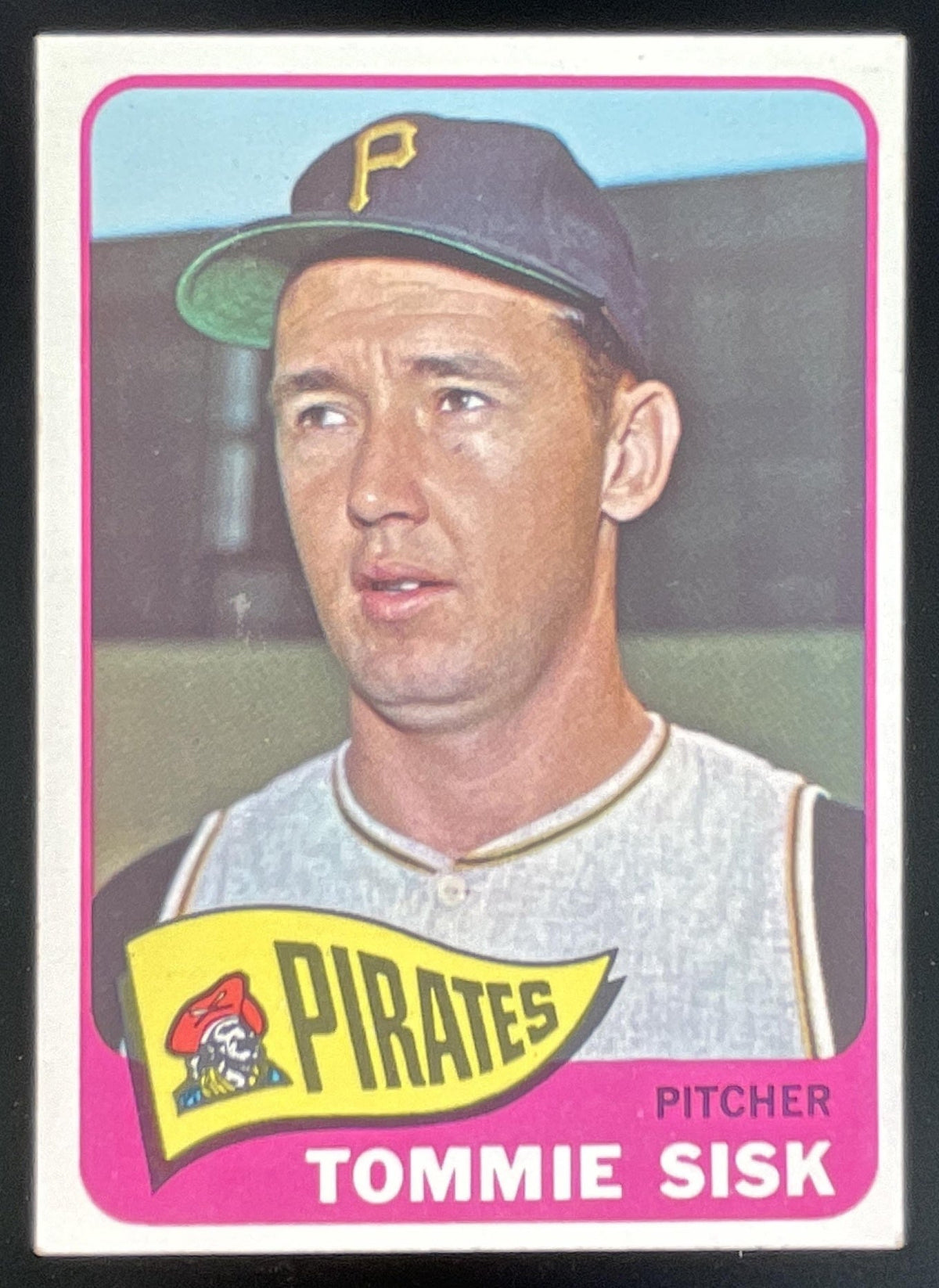1965 Topps #558 Tommie Sisk product image 1, provided for visual reference and product detail review