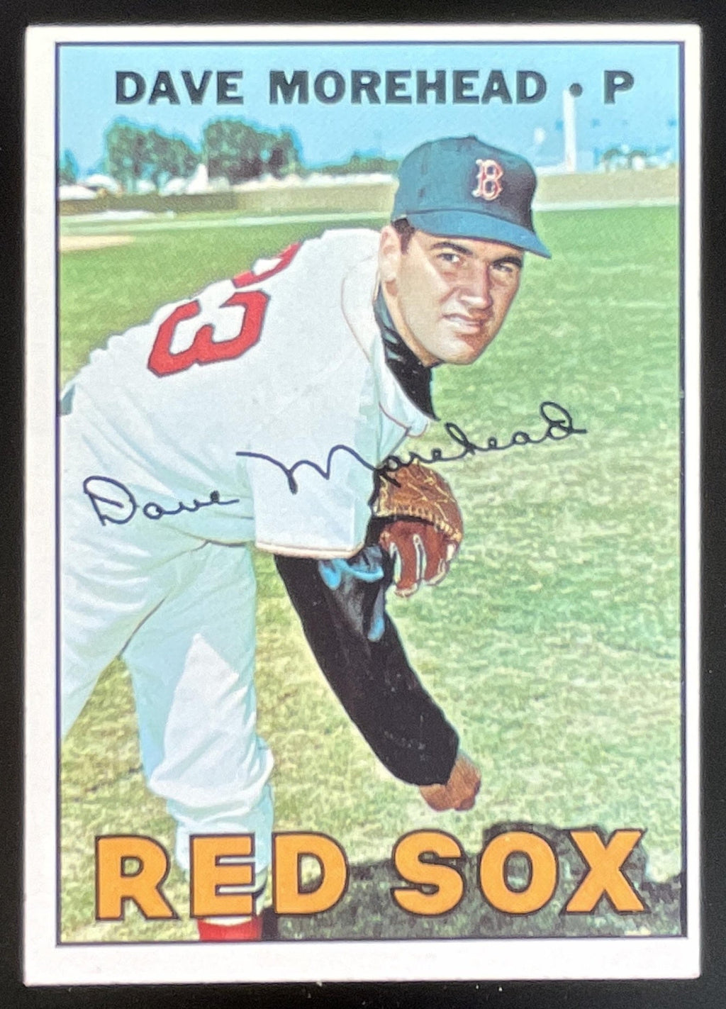 1967 Topps #297 Dave Morehead product image 1, provided for visual reference and product detail review