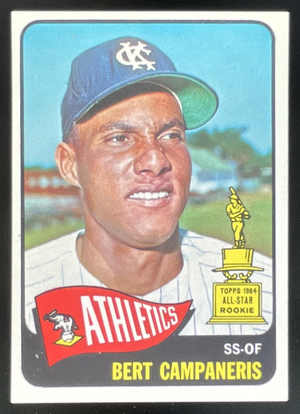 1965 Topps #266 Bert Campaneris RC product image 1, provided for visual reference and product detail review
