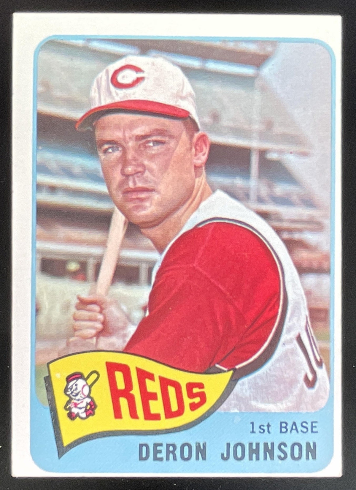 1965 Topps #75 Deron Johnson product image 1, provided for visual reference and product detail review