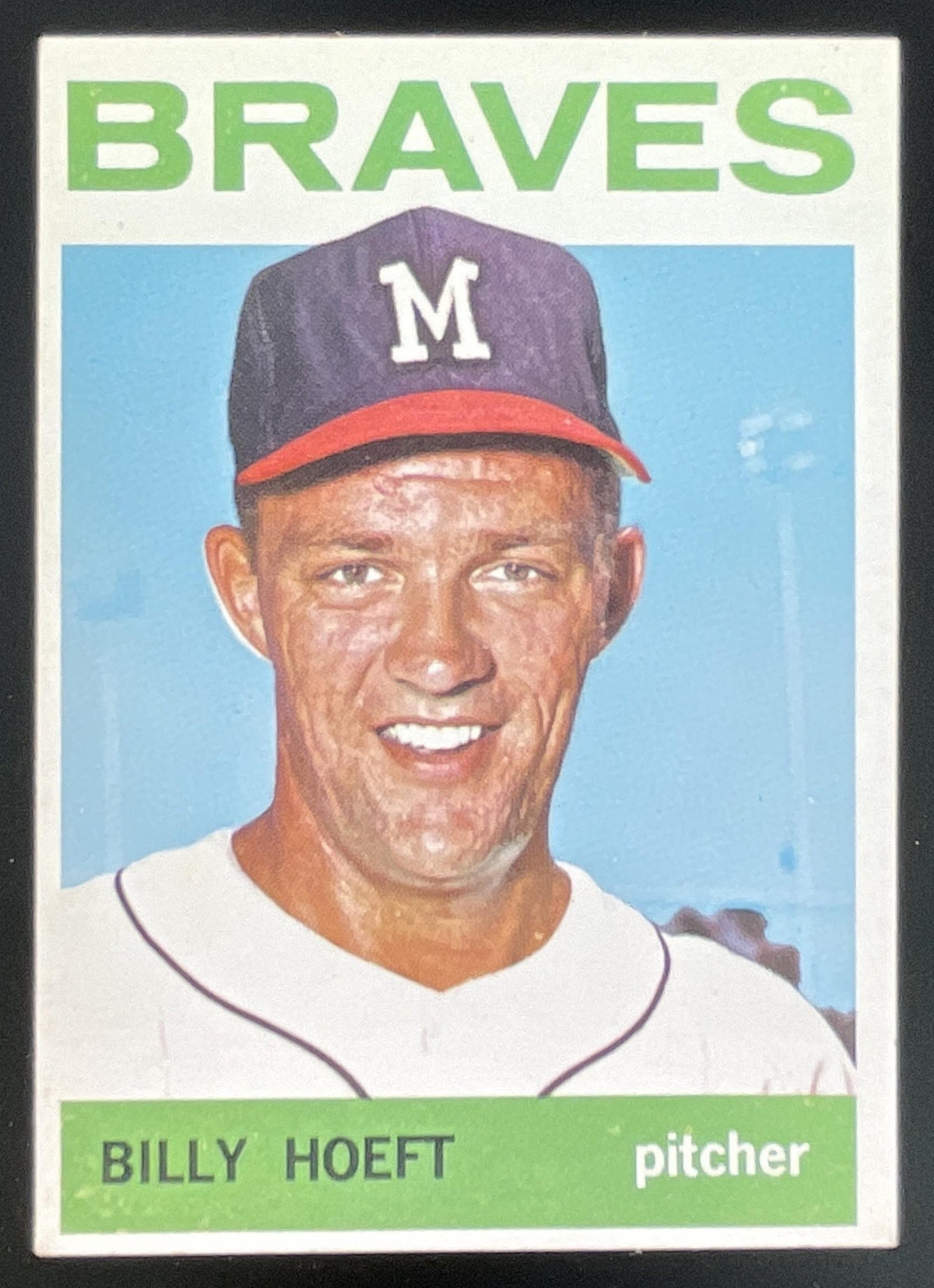 1964 Topps #551 Billy Hoeft product image 1, provided for visual reference and product detail review