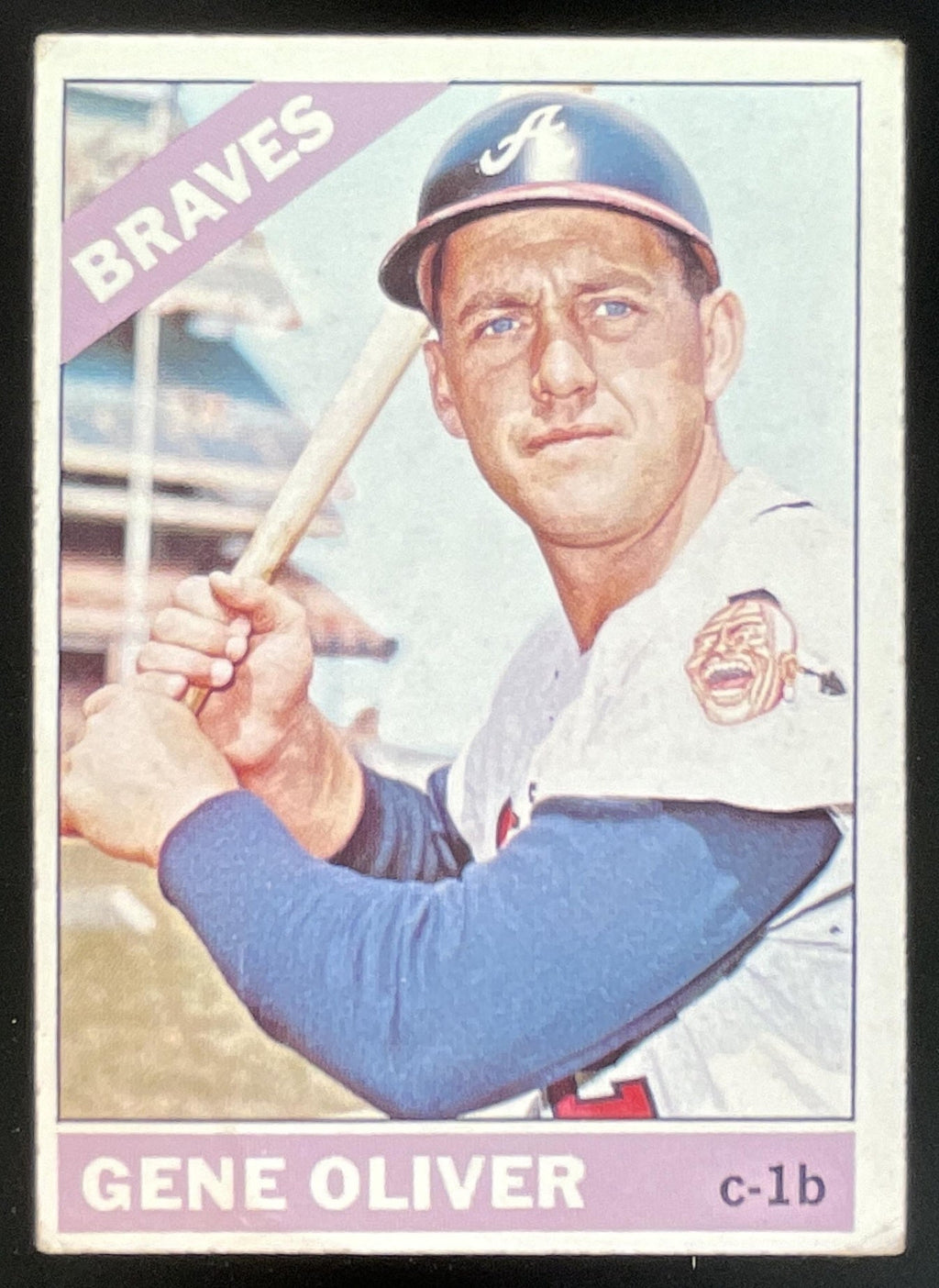 1966 Topps #541 Gene Oliver SP product image 1, provided for visual reference and product detail review