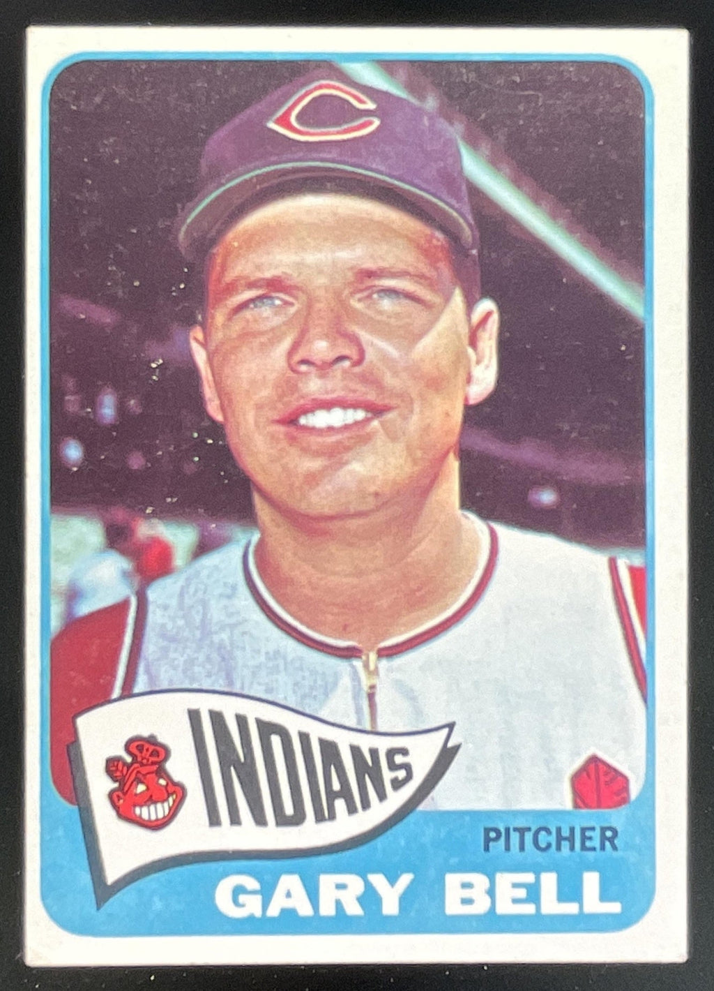 1965 Topps #424 Gary Bell product image 1, provided for visual reference and product detail review