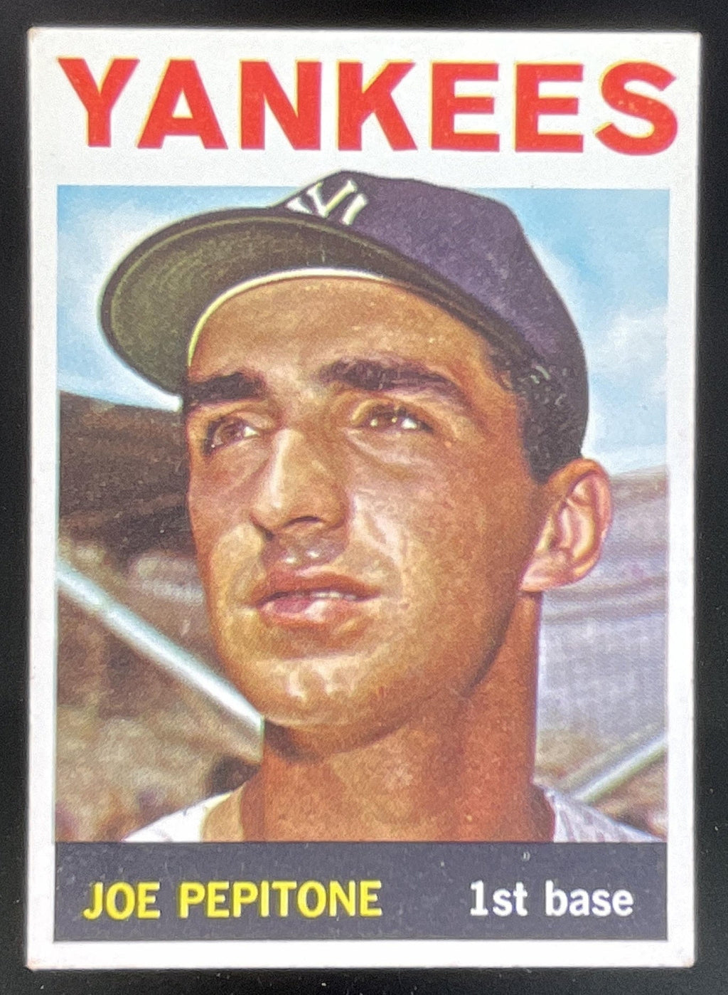1964 Topps #360 Joe Pepitone product image 1, provided for visual reference and product detail review