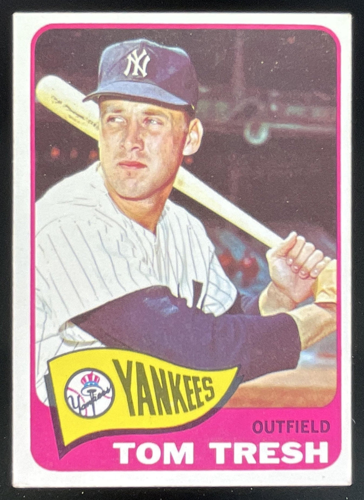 1965 Topps #440 Tom Tresh product image 1, provided for visual reference and product detail review
