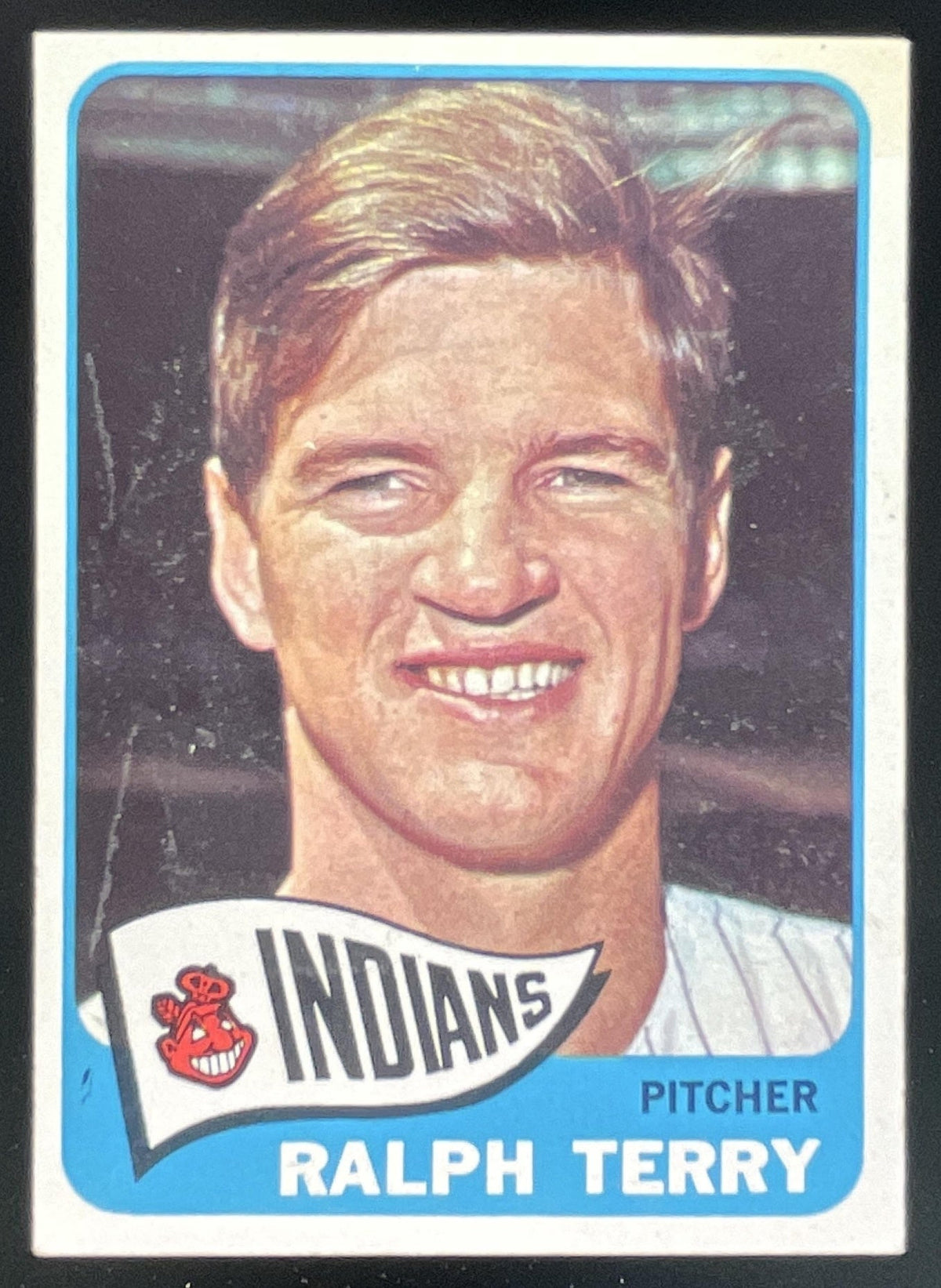 1965 Topps #406 Ralph Terry product image 1, provided for visual reference and product detail review