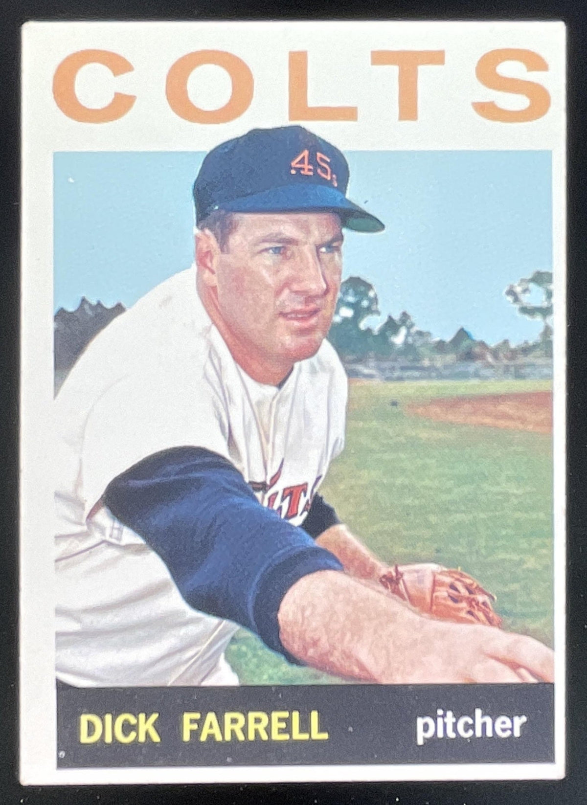1964 Topps #560 Dick Farrell product image 1, provided for visual reference and product detail review
