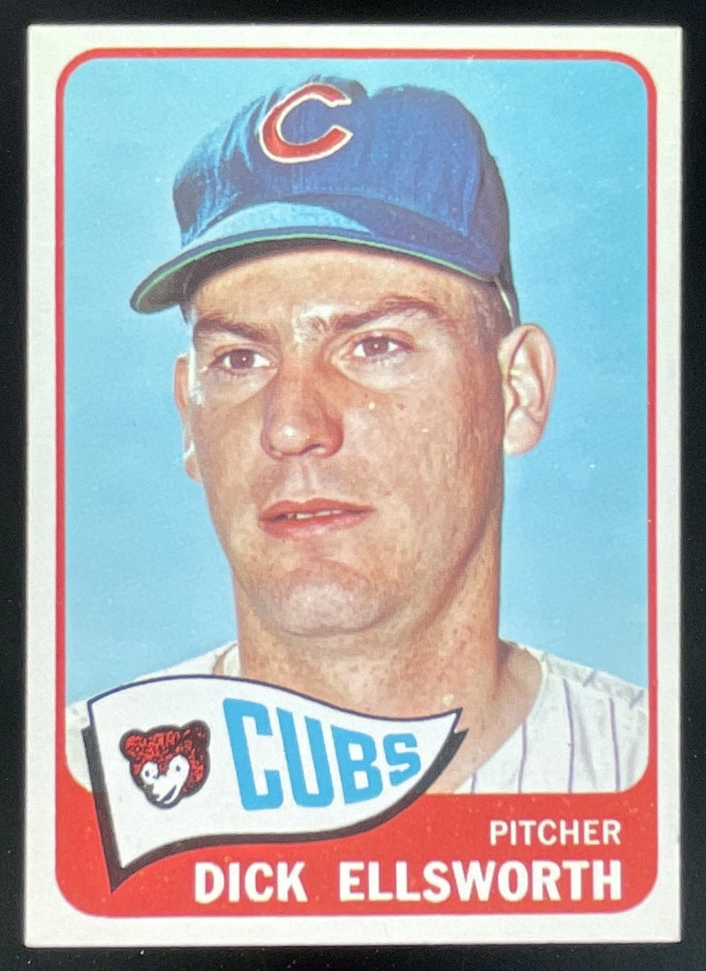 1965 Topps #165 Dick Ellsworth product image 1, provided for visual reference and product detail review