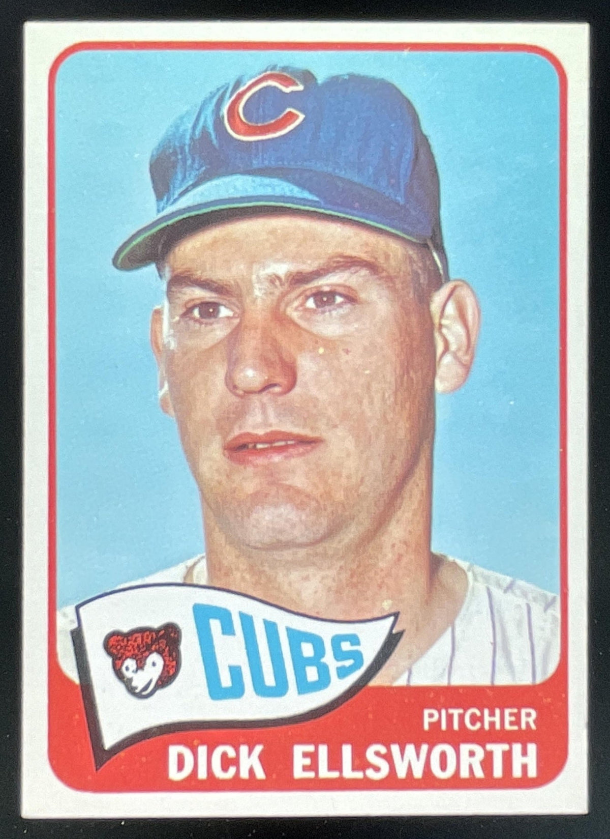 1965 Topps #165 Dick Ellsworth product image 1, provided for visual reference and product detail review