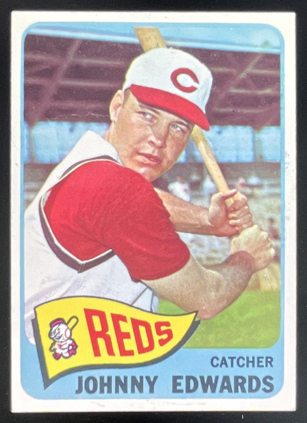1965 Topps #418 Johnny Edwards product image 1, provided for visual reference and product detail review