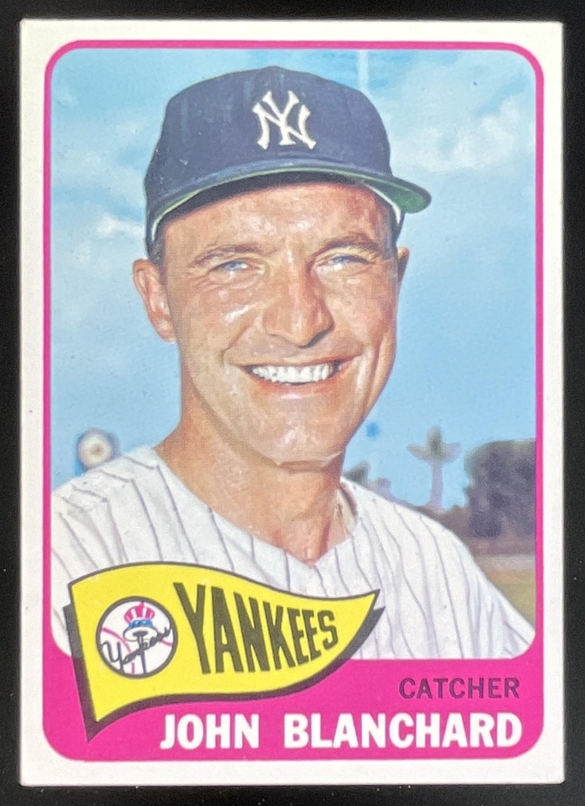 1965 Topps #388 John Blanchard product image 1, provided for visual reference and product detail review