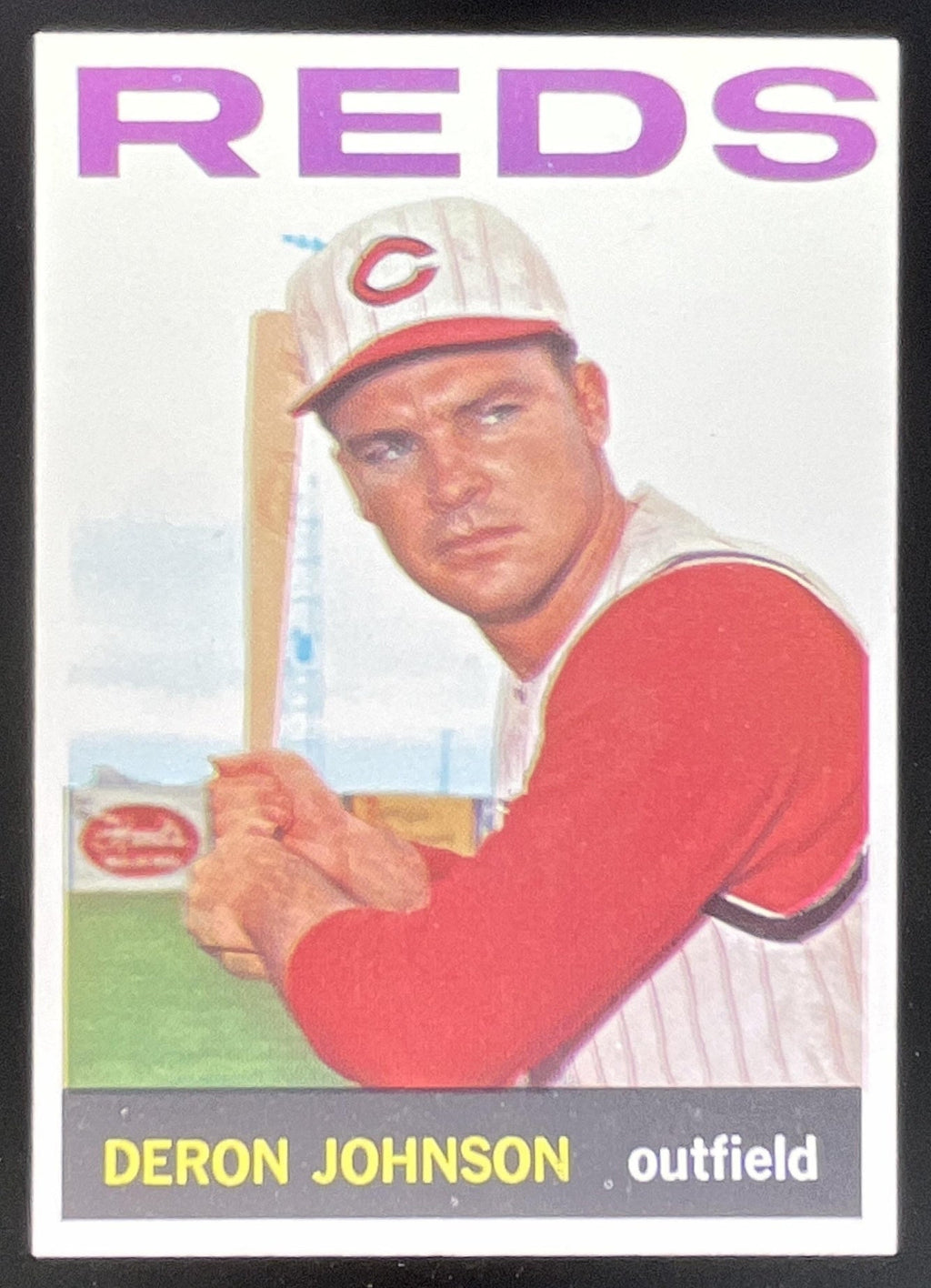 1964 Topps #449 Deron Johnson product image 1, provided for visual reference and product detail review