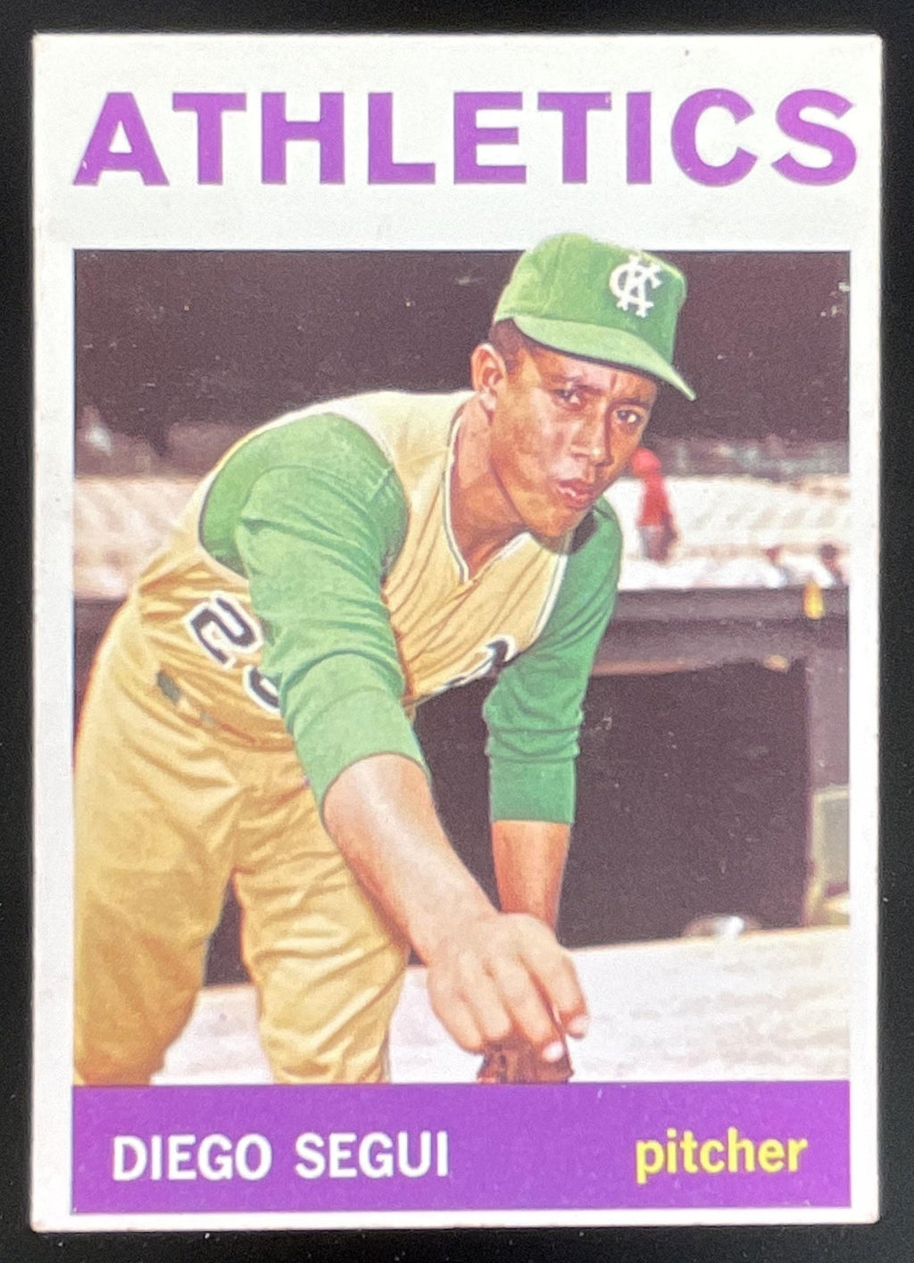 1964 Topps #508 Diego Segui product image 1, provided for visual reference and product detail review