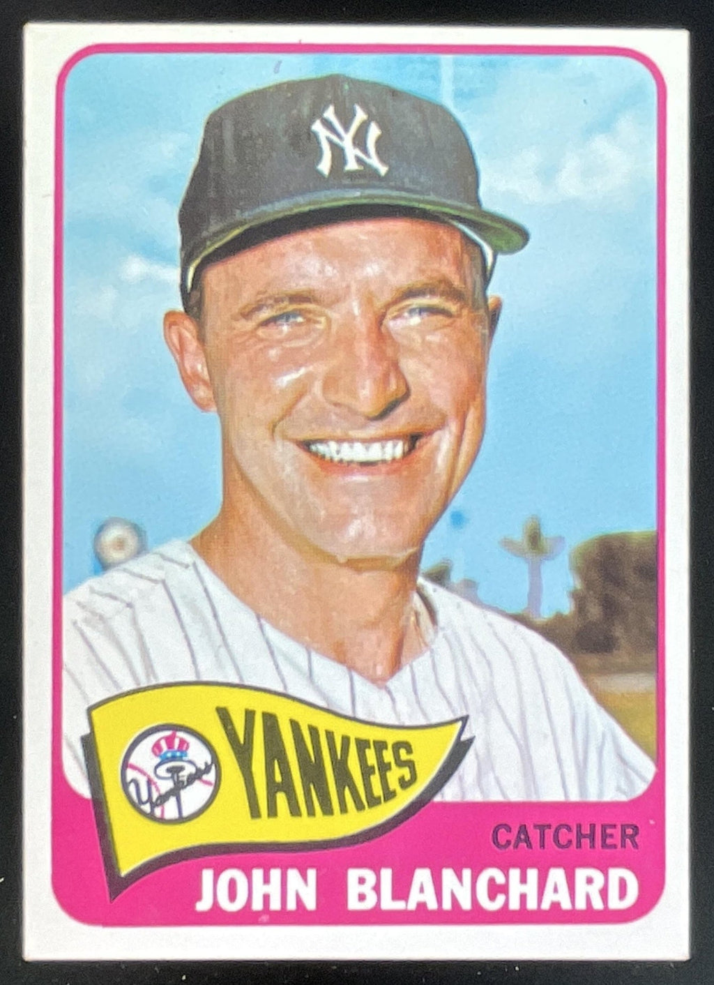 1965 Topps #388 John Blanchard product image 1, provided for visual reference and product detail review