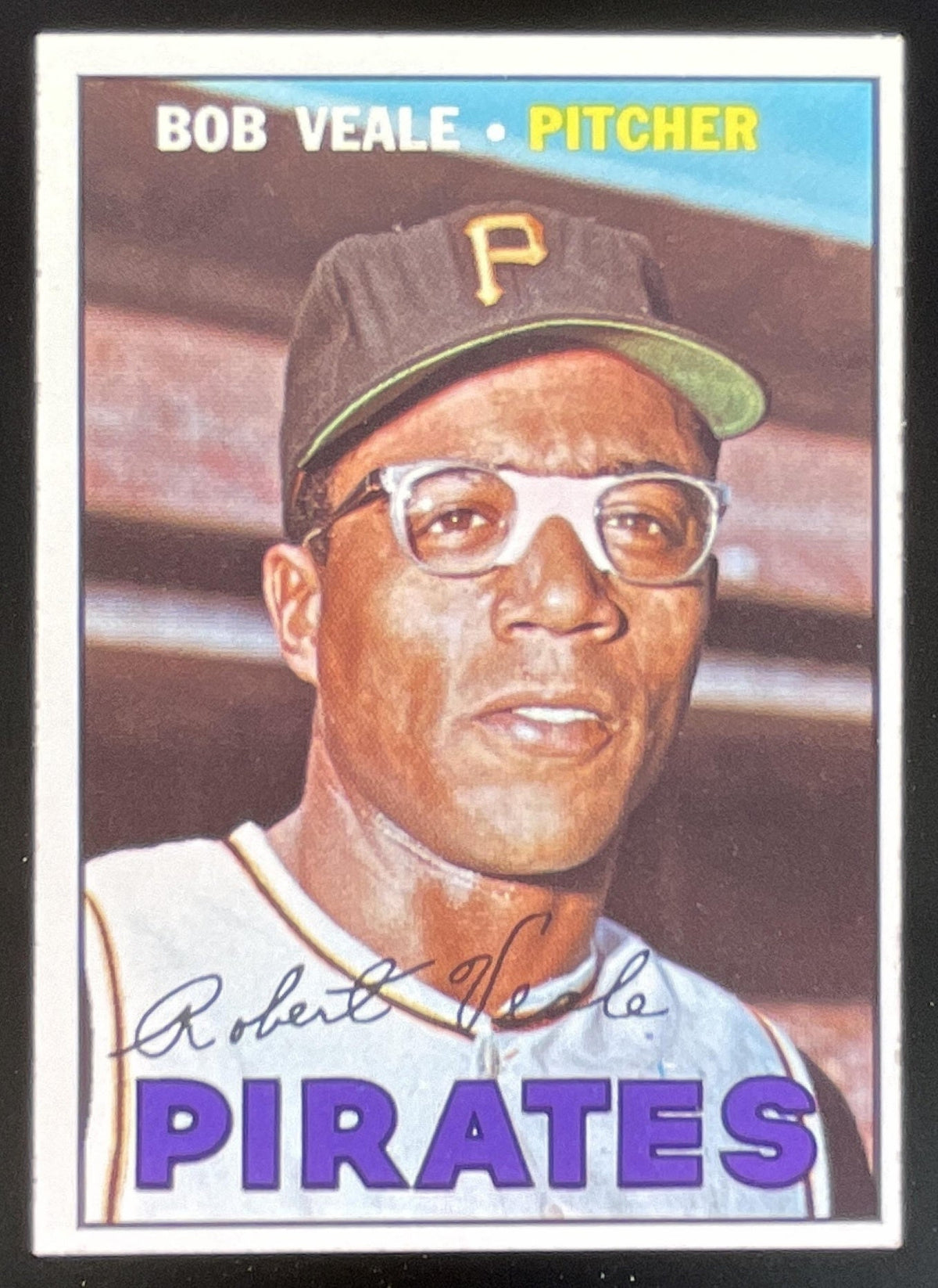 1967 Topps #335 Bob Veale product image 1, provided for visual reference and product detail review