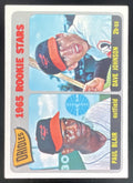 1965 Topps #473 Orioles 1965 Rookie Stars Paul Blair Dave Johnson RS, RC product image 1, provided for visual reference and