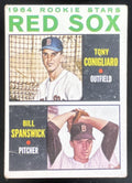1964 Topps #287 Red Sox 1964 Rookie Stars Tony Conigliaro Bill Spanswick RC product image 1, provided for visual reference