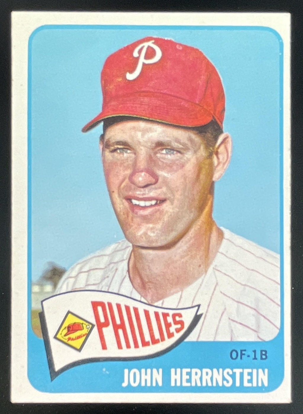 1965 Topps #534 John Herrnstein product image 1, provided for visual reference and product detail review