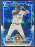 2023 Bowman Draft Sapphire Chrome #BDC-134 Eric Bitonti RC product image 1, provided for visual reference and product detail