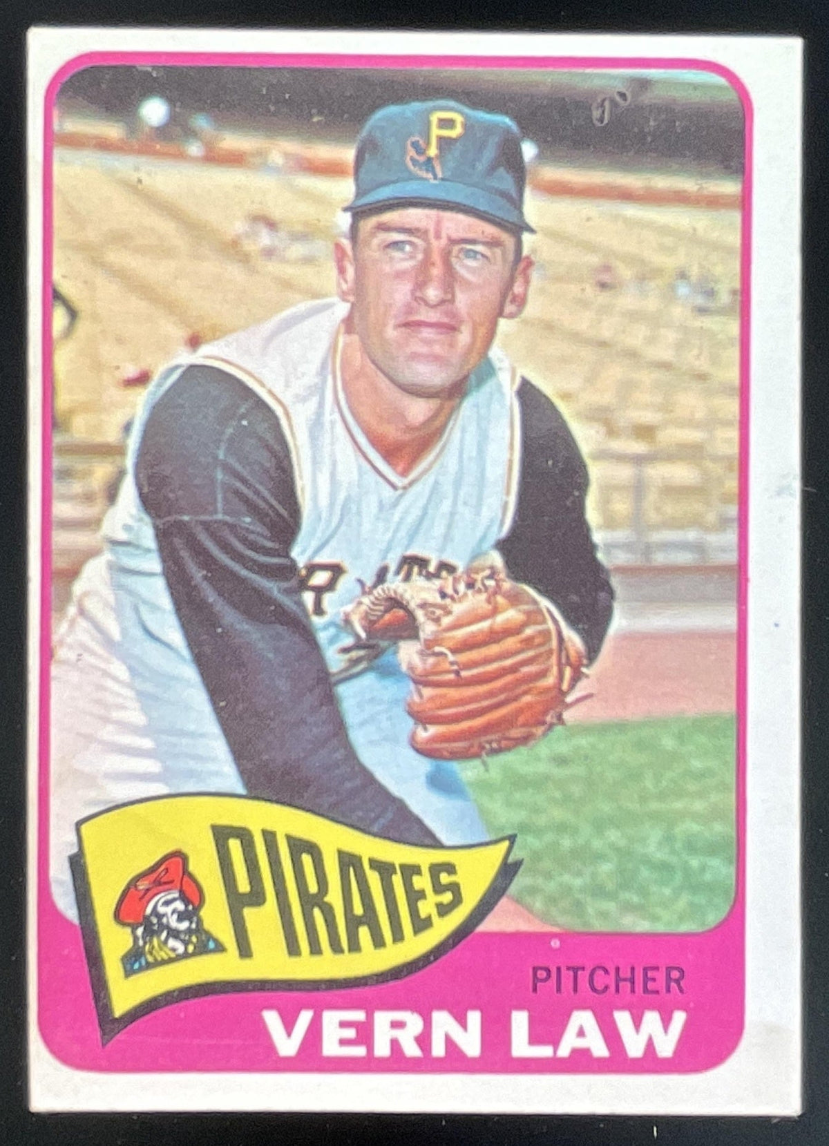 1965 Topps #515 Vern Law product image 1, provided for visual reference and product detail review