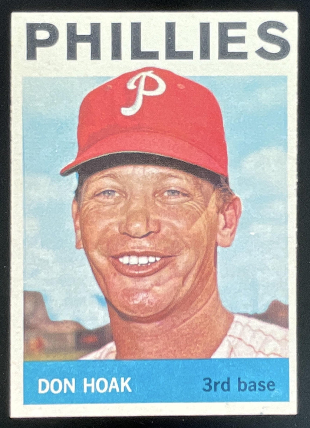 1964 Topps #254 Don Hoak product image 1, provided for visual reference and product detail review