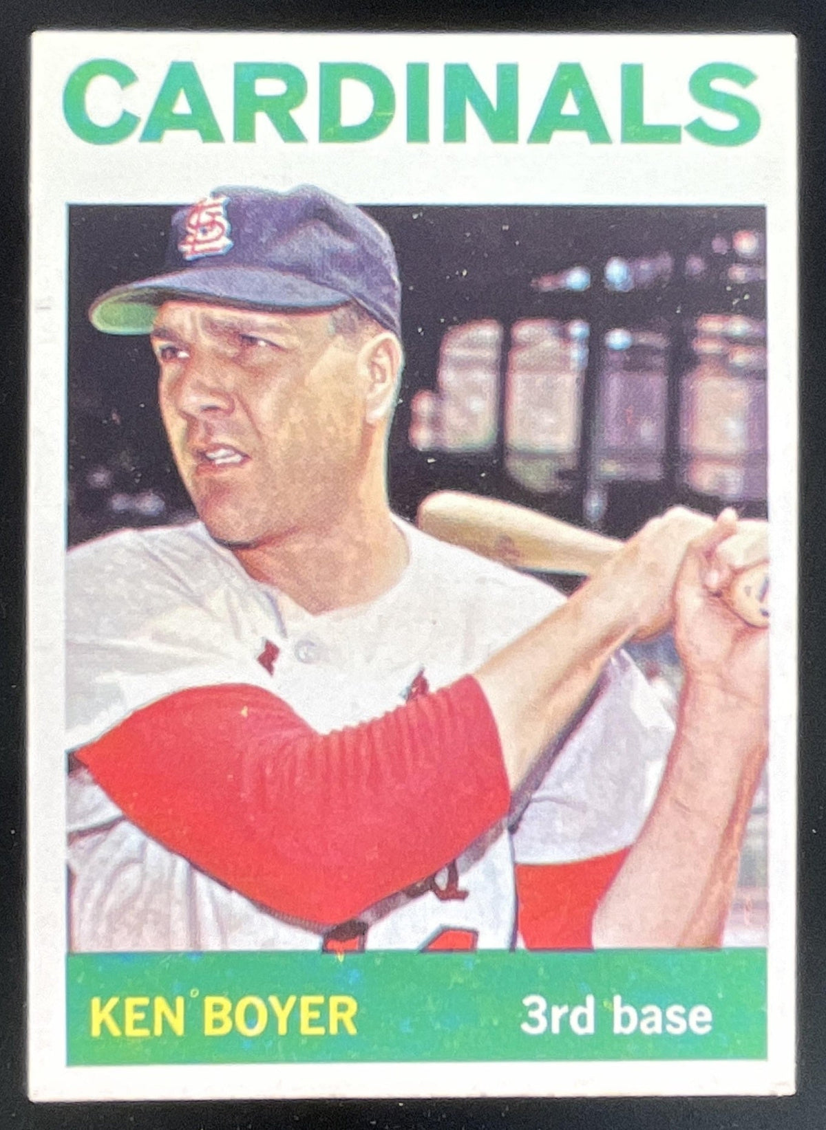 1964 Topps #160 Ken Boyer product image 1, provided for visual reference and product detail review