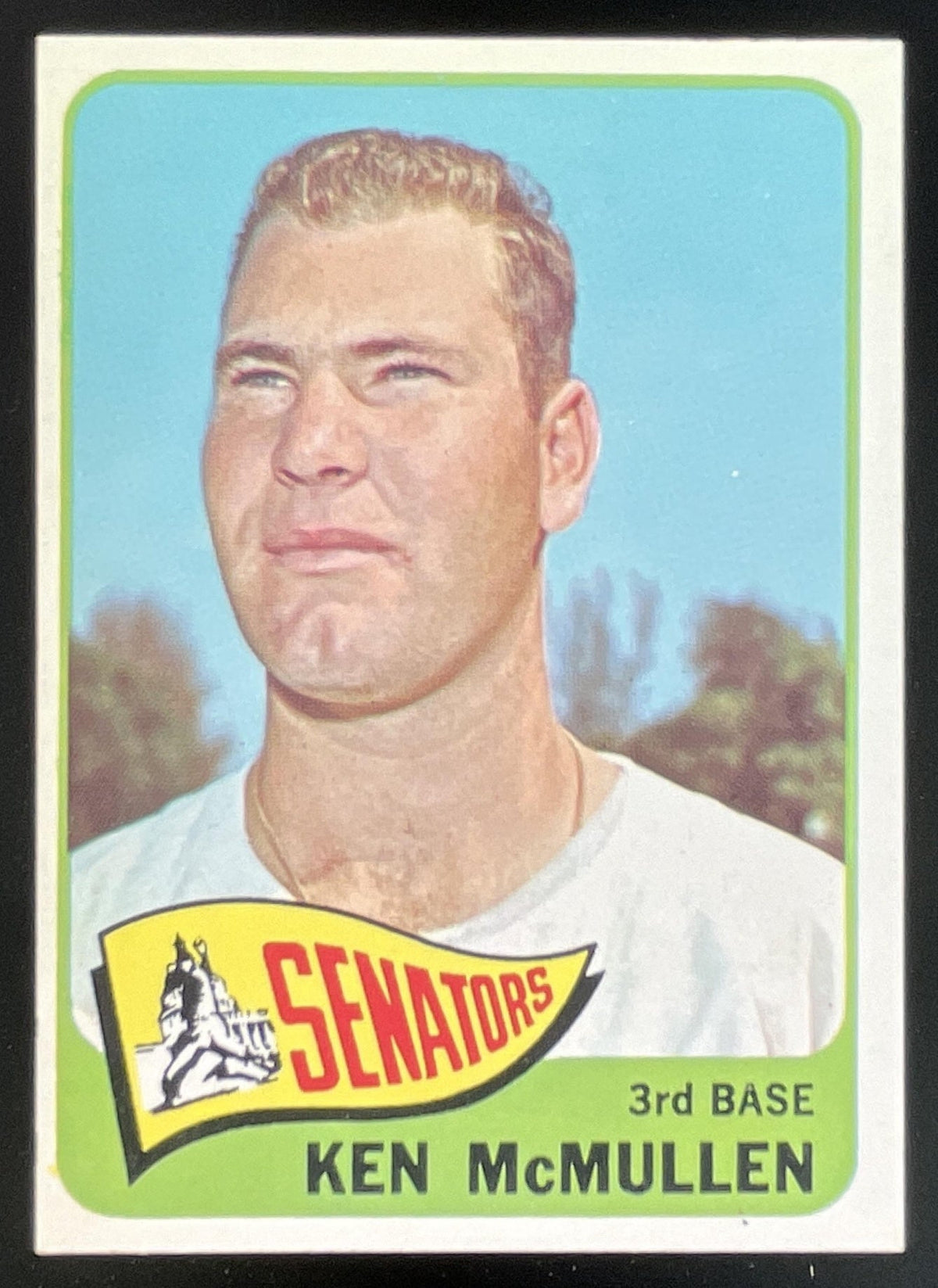 1965 Topps #319 Ken McMullen product image 1, provided for visual reference and product detail review