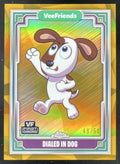 2025 Topps Chrome VeeFriends Gold Refractor #31 Dialed In Dog /50 product image 1, provided for visual reference and product