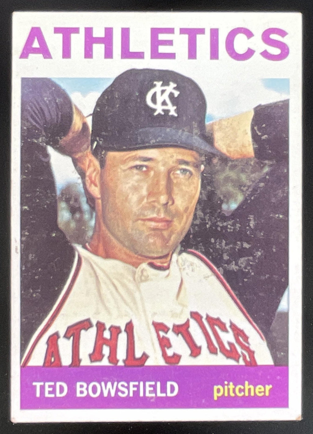 1964 Topps #447 Ted Bowsfield product image 1, provided for visual reference and product detail review