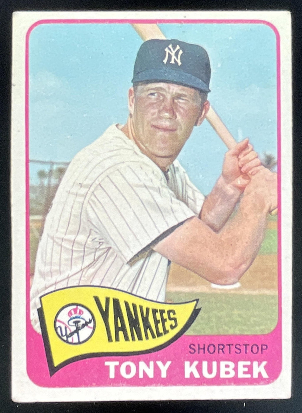 1965 Topps #65 Tony Kubek product image 1, provided for visual reference and product detail review