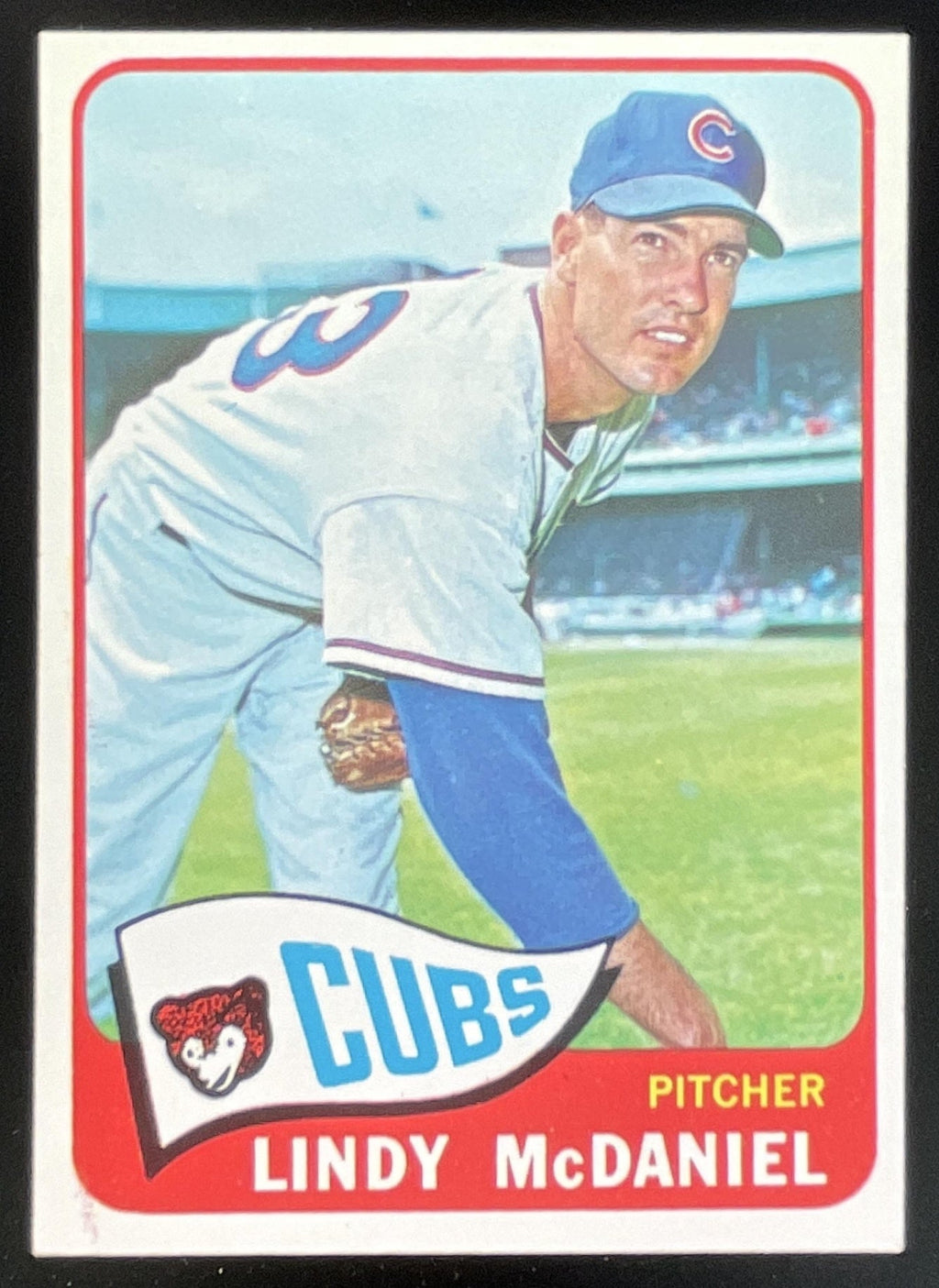 1965 Topps #244 Lindy McDaniel product image 1, provided for visual reference and product detail review