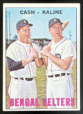 1967 Topps #216 Bengal Belters Norm Cash Al Kaline C product image 1, provided for visual reference and product detail review