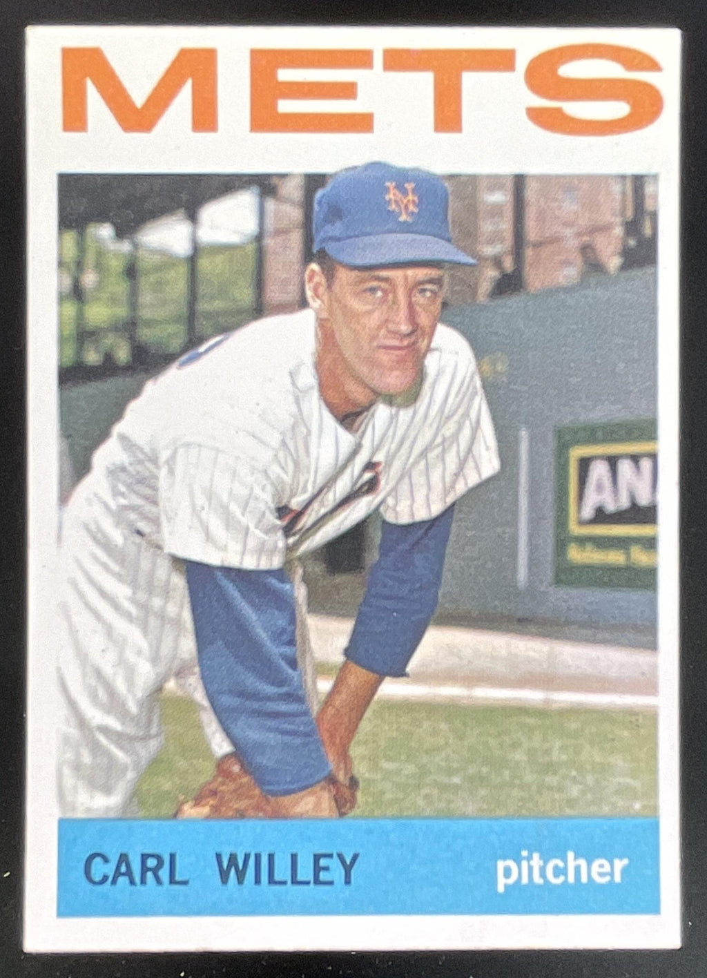 1964 Topps #84 Carl Willey product image 1, provided for visual reference and product detail review
