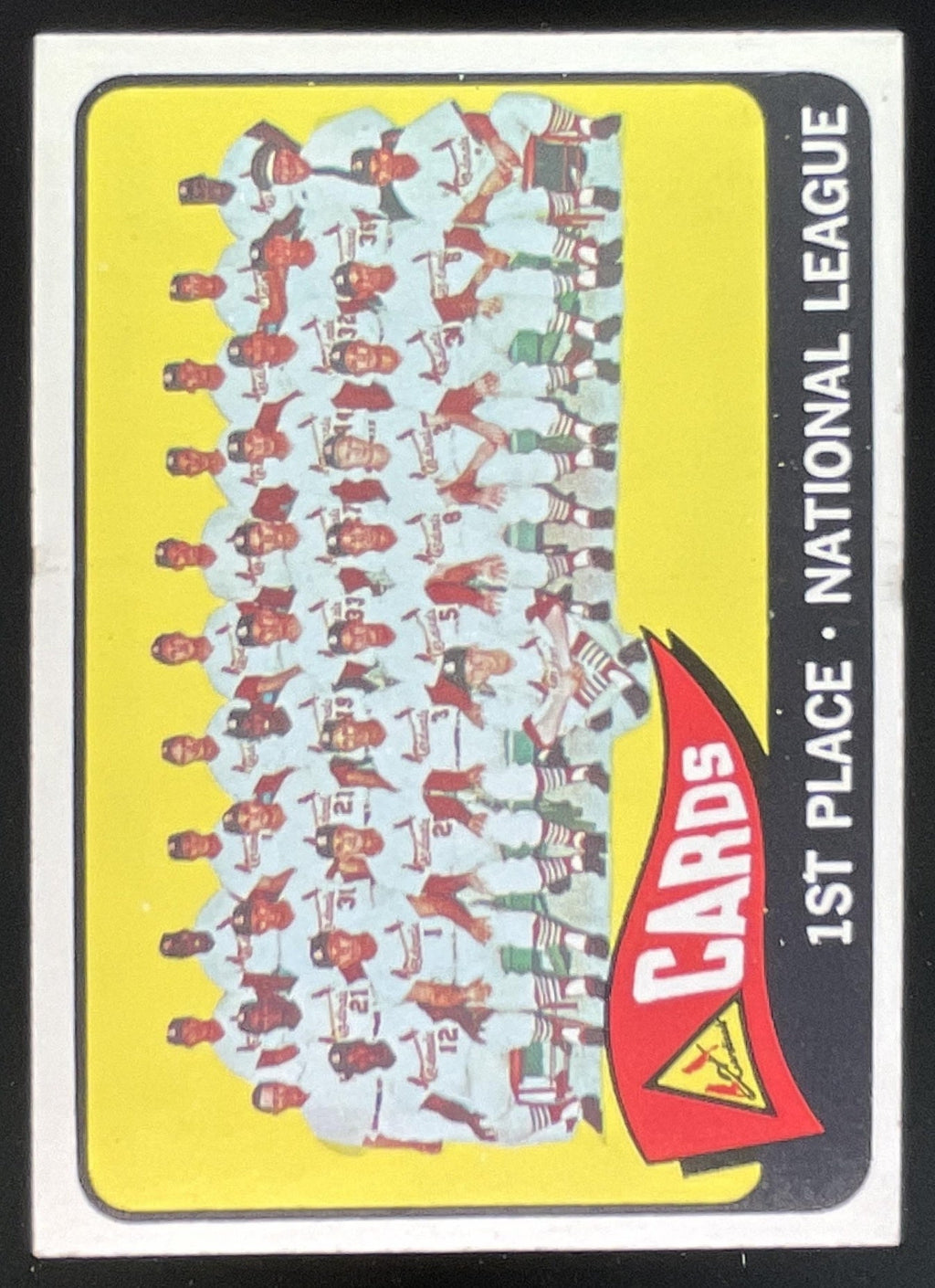 1965 Topps #57 St. Louis Cardinals product image 1, provided for visual reference and product detail review