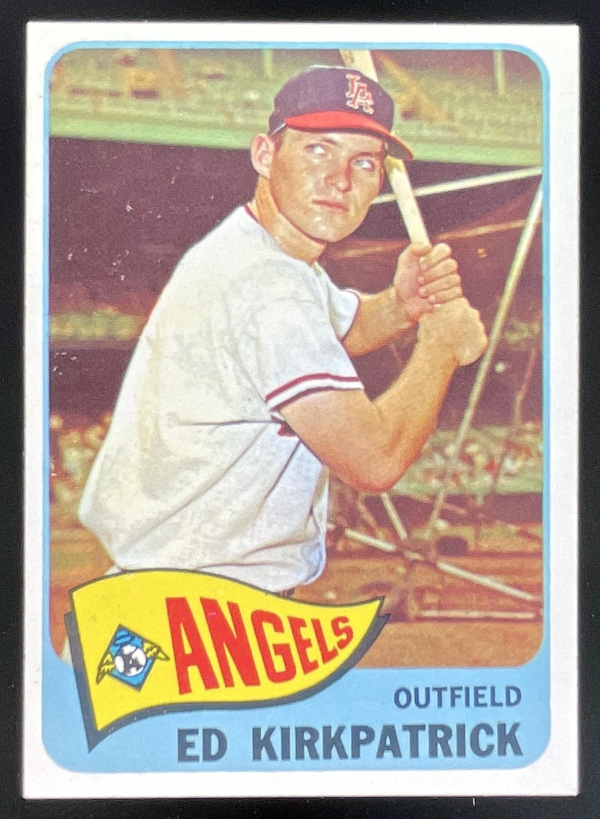 1965 Topps #393 Ed Kirkpatrick product image 1, provided for visual reference and product detail review