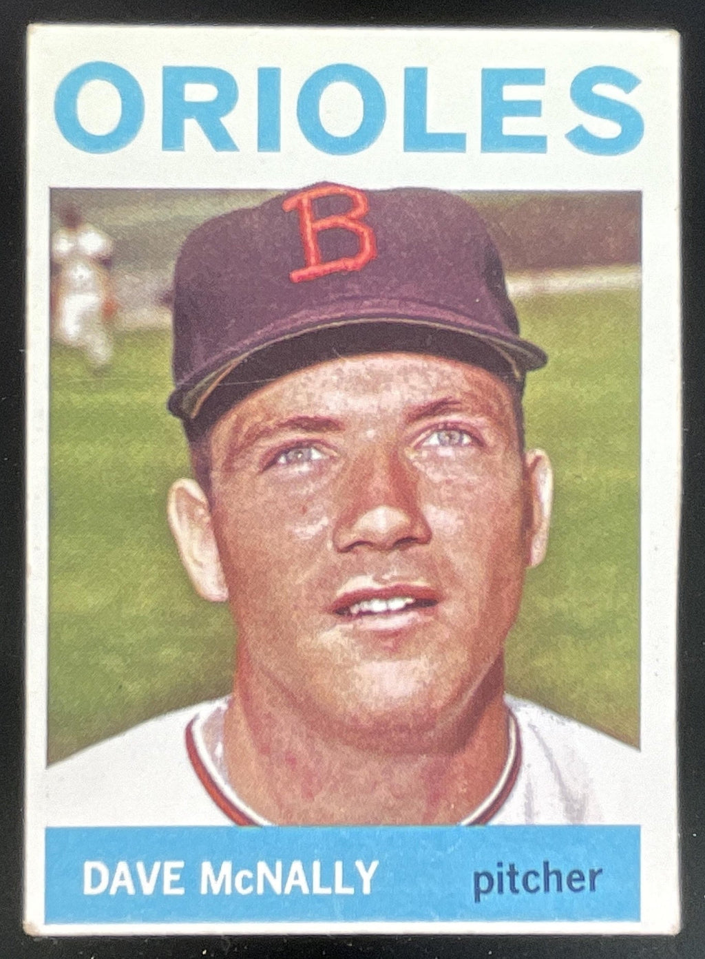 1964 Topps #161 Dave McNally UER product image 1, provided for visual reference and product detail review