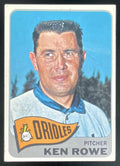 1965 Topps #518 Ken Rowe product image 1, provided for visual reference and product detail review