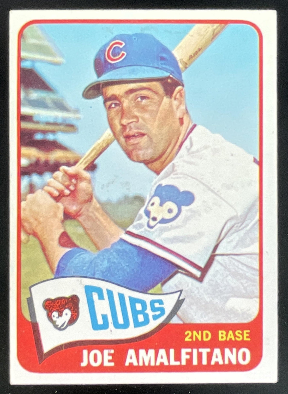 1965 Topps #402 Joe Amalfitano product image 1, provided for visual reference and product detail review