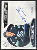 2025 UD SP Authentic Future Watch Horizontal #190 Berkly Catton RC Auto /599 product image 1, provided for visual reference