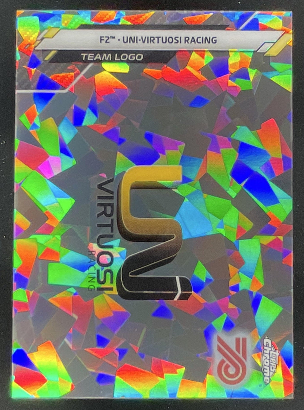 2020 Topps Chrome Sapphire Formula 1 70th #123 Uni-Virtuosi Racing F2/70 product image 1, provided for visual reference and