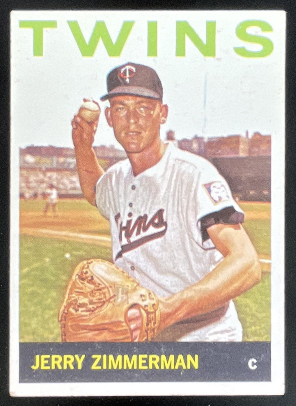 1964 Topps #369 Jerry Zimmerman product image 1, provided for visual reference and product detail review