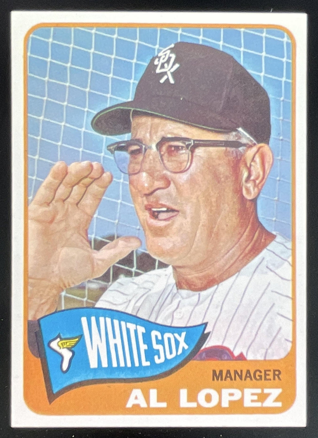 1965 Topps #414 Al Lopez product image 1, provided for visual reference and product detail review