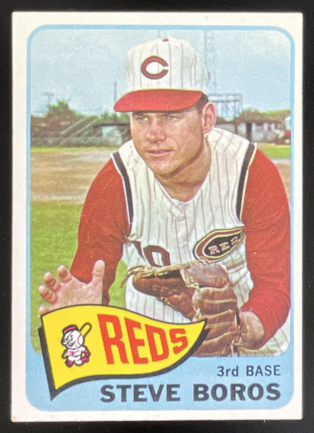 1965 Topps #102 Steve Boros product image 1, provided for visual reference and product detail review