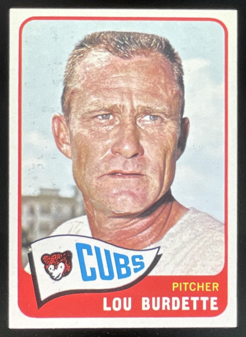 1965 Topps #64 Lew Burdette product image 1, provided for visual reference and product detail review