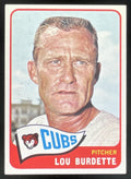 1965 Topps #64 Lew Burdette product image 1, provided for visual reference and product detail review