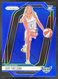 2024 Panini WNBA Prizm Blue Prizm #141 Jacy Sheldon RC /199 product image 1, provided for visual reference and product