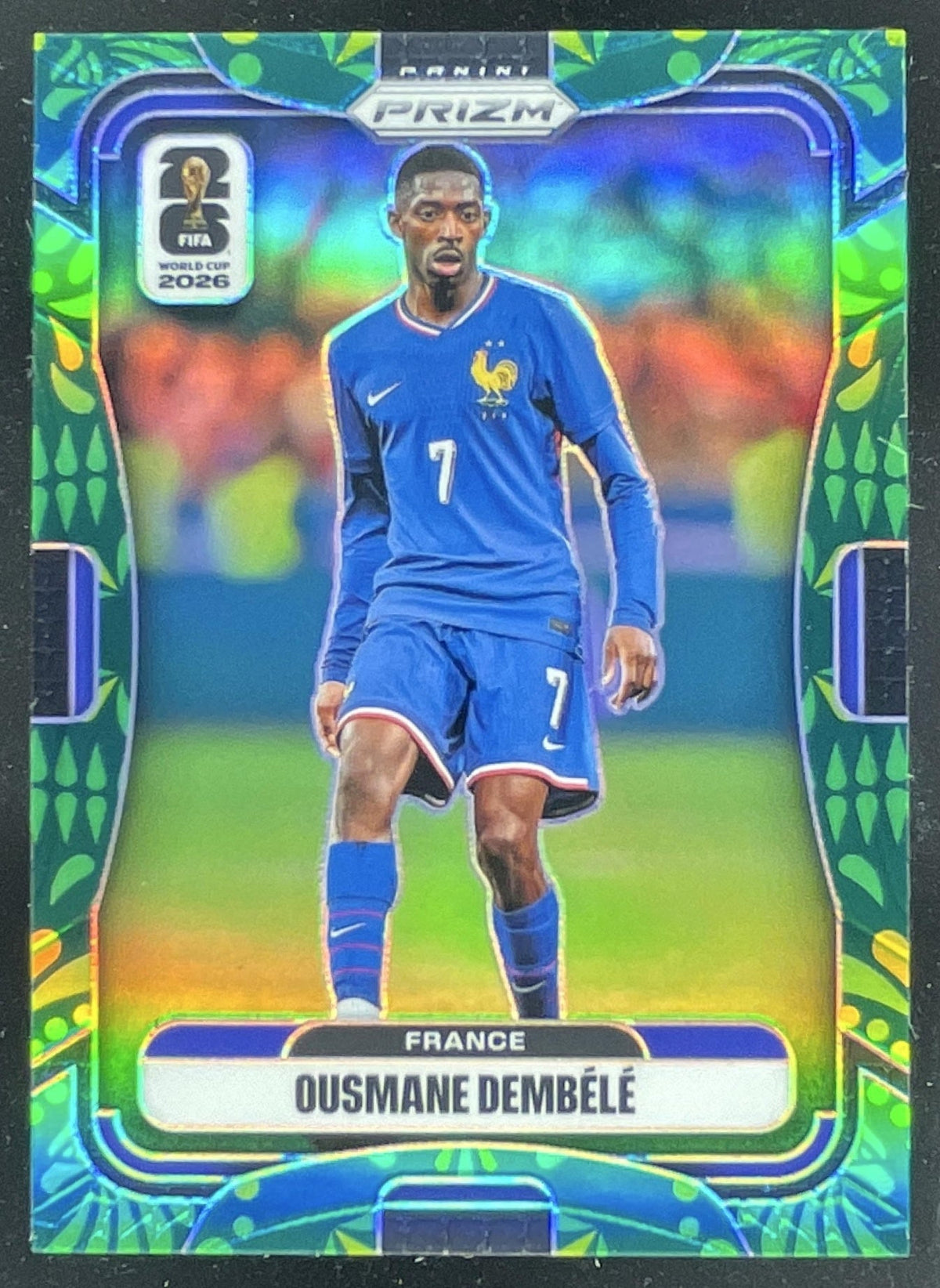 2026 Panini Prizm World Cup Aguila Prizm #37 Ousmane Dembele /70 product image 1, provided for visual reference and product