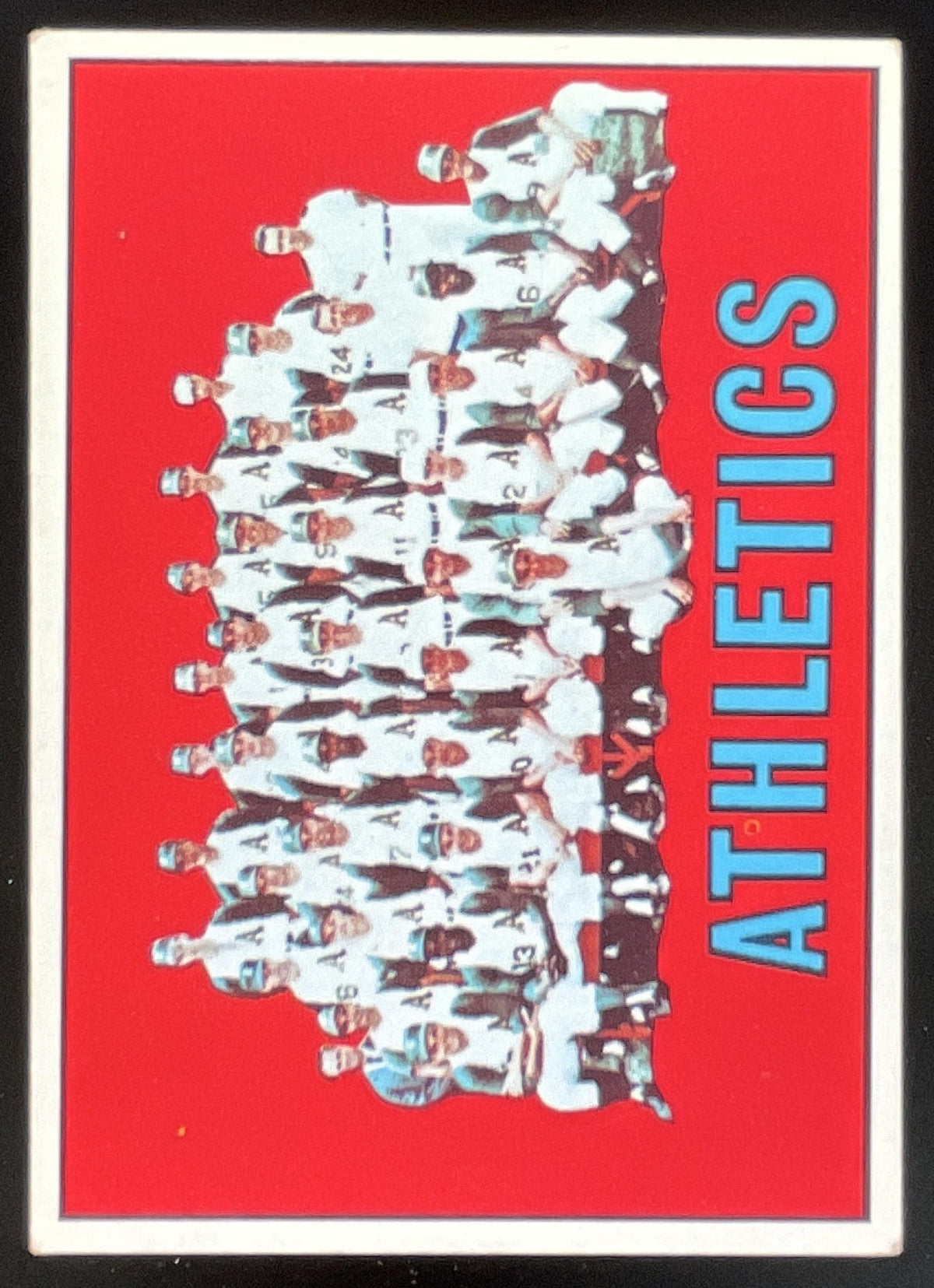 1967 Topps #262 Kansas City Athletics product image 1, provided for visual reference and product detail review