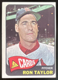 1965 Topps #568 Ron Taylor product image 1, provided for visual reference and product detail review
