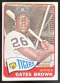 1965 Topps #19 Gates Brown product image 1, provided for visual reference and product detail review